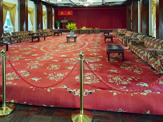 Der Rote Saal für den Empfang der Botschafter