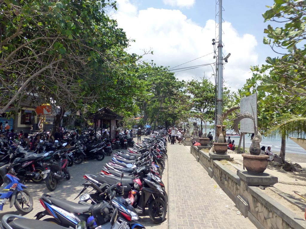 Strandpromenade in Sanur
