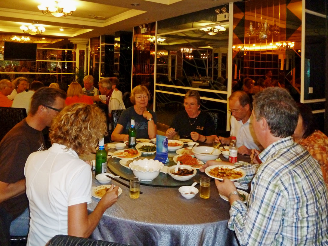 Typisches chinesisches Mittagessen