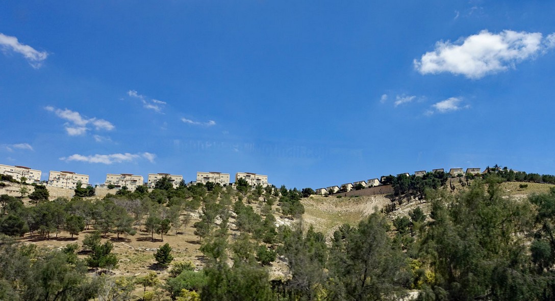 Illegale Siedlungsblöcke in Israel