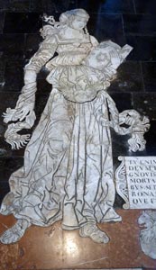 Kunstvolle Marmostatuen