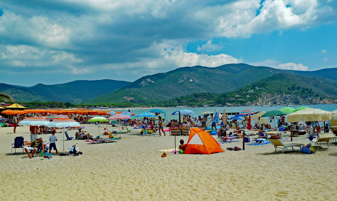 Strand von Marina di Campo