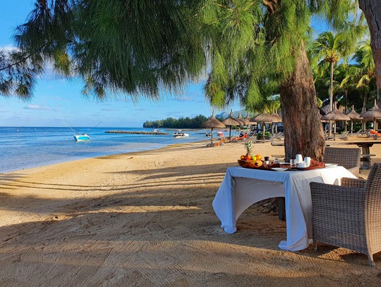 Frühstück am Strand