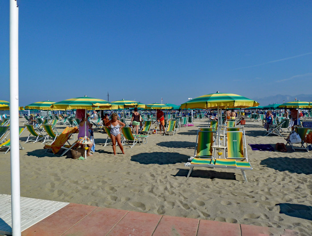 Strand in Toore del Lago