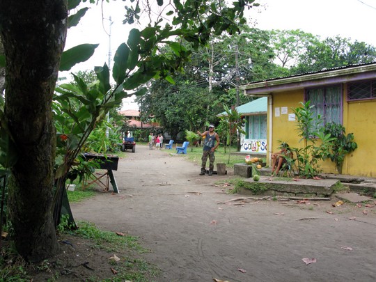 Straße in Tortuguero