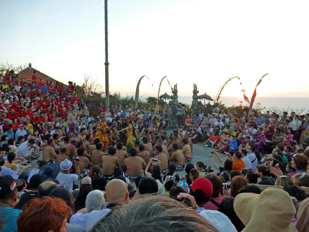Tribüne am Ulu Watu Tempel