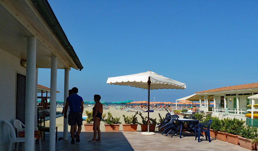 Viareggio Ferienwohnung am Strand